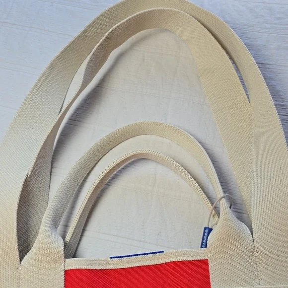 Rothy's Blue and Red Reversible Beach Bag Tote - NWT - Picture 15 of 15